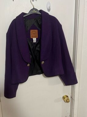 Midwest Garment Co Vintage Western Wool Blazer Jacket